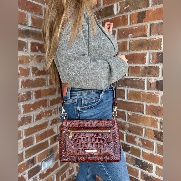 NWT Brahmin Pecan Vida Crossbody - Picture 4 of 7